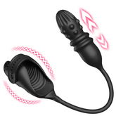 Double the Pleasure - Dual-Ended Vibrator Penis and Anal Stimulation
